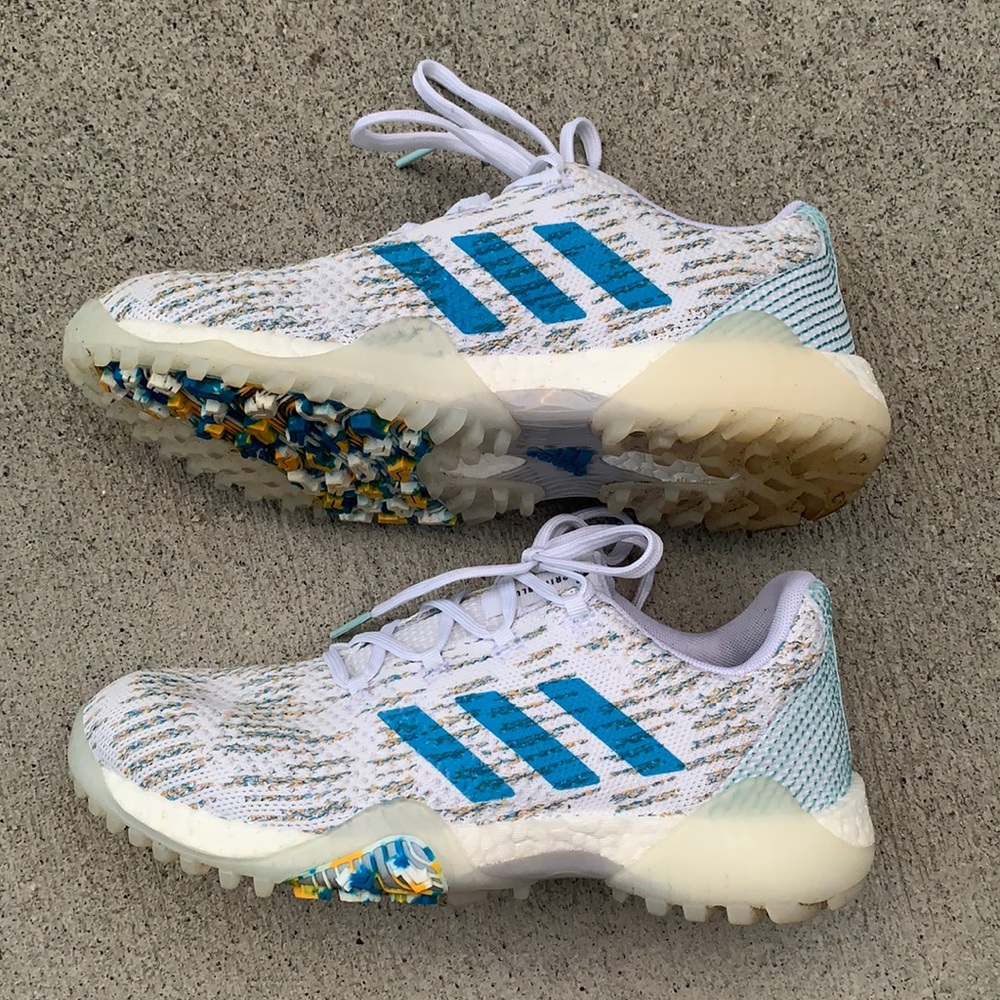 Adidas Women's Codechaos Prime Blue Golf Shoe - Picture 5 of 7